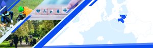 Baner programu z mapą obszaru