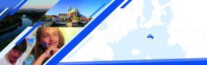 Baner programu z mapą obszaru